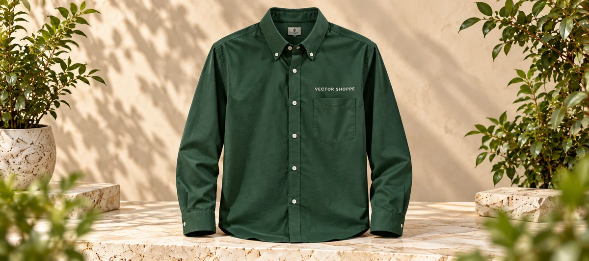 Button-Up Shirts illustrative sourcing styles