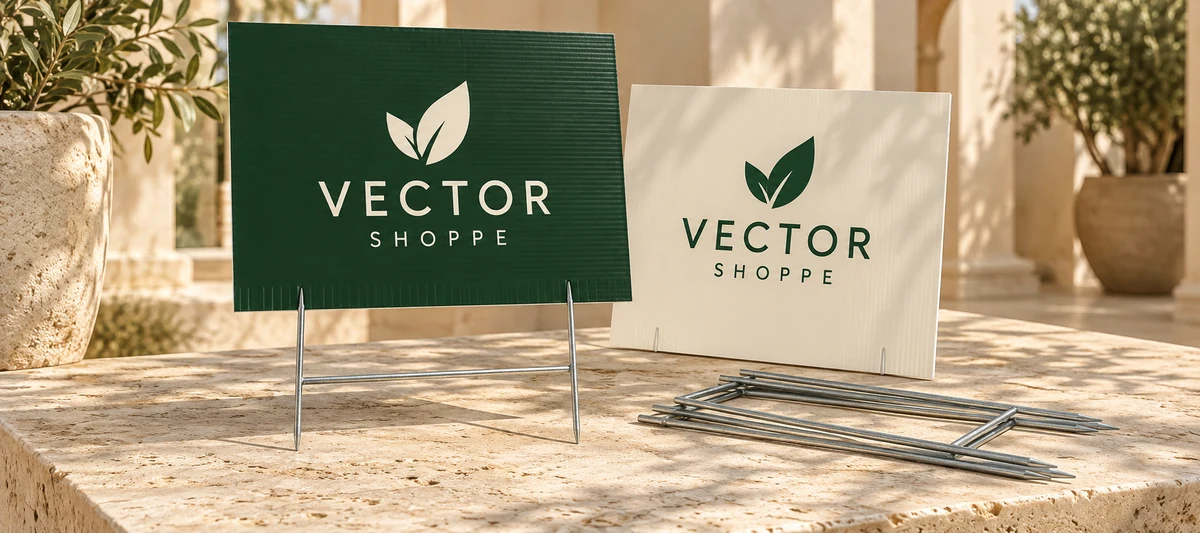 Coroplast Signs illustrative sourcing styles