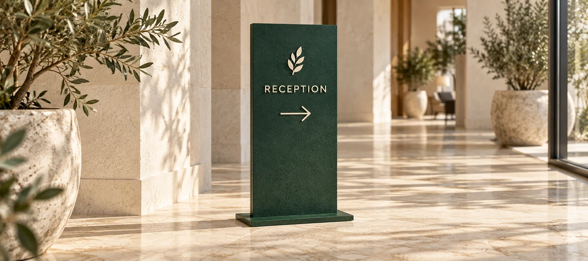 Indoor Signs illustrative sourcing styles