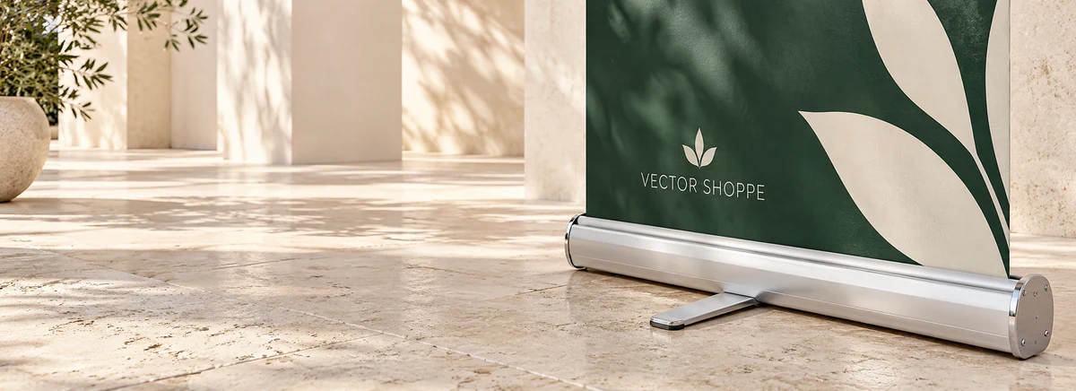 Retractable Banner Stands construction detail