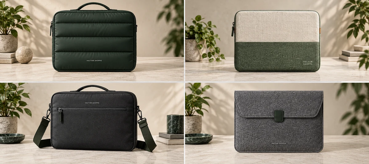 Padded sleeves sourcing examples