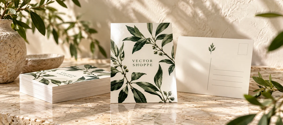 Postcards illustrative sourcing styles