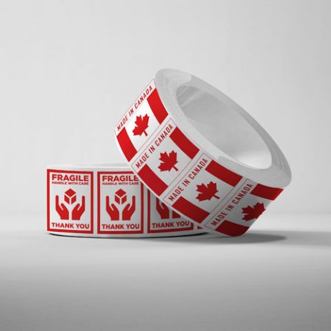 Polyester Roll Labels & Stickers Victoria, BC | Vector Shoppe Printing